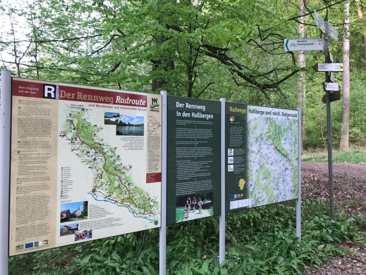 Ferienhaus Hassgautor Aidhausen 外观 照片
