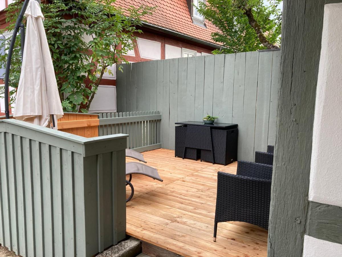 Ferienhaus Hassgautor Aidhausen 外观 照片