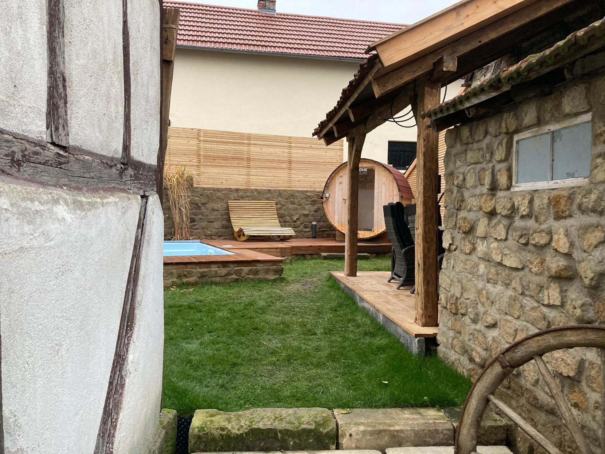 Ferienhaus Hassgautor Aidhausen 外观 照片