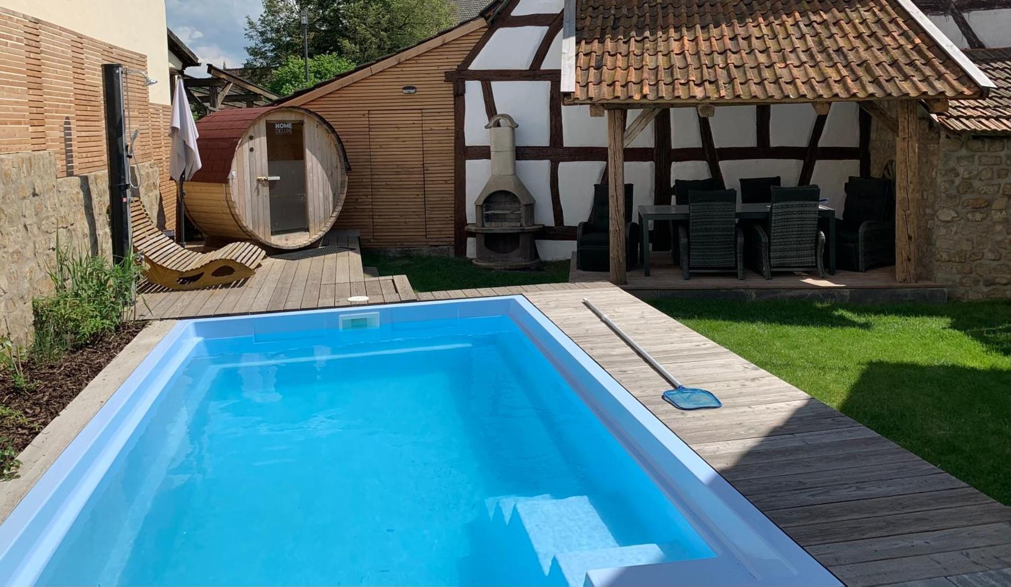 Ferienhaus Hassgautor Aidhausen 外观 照片